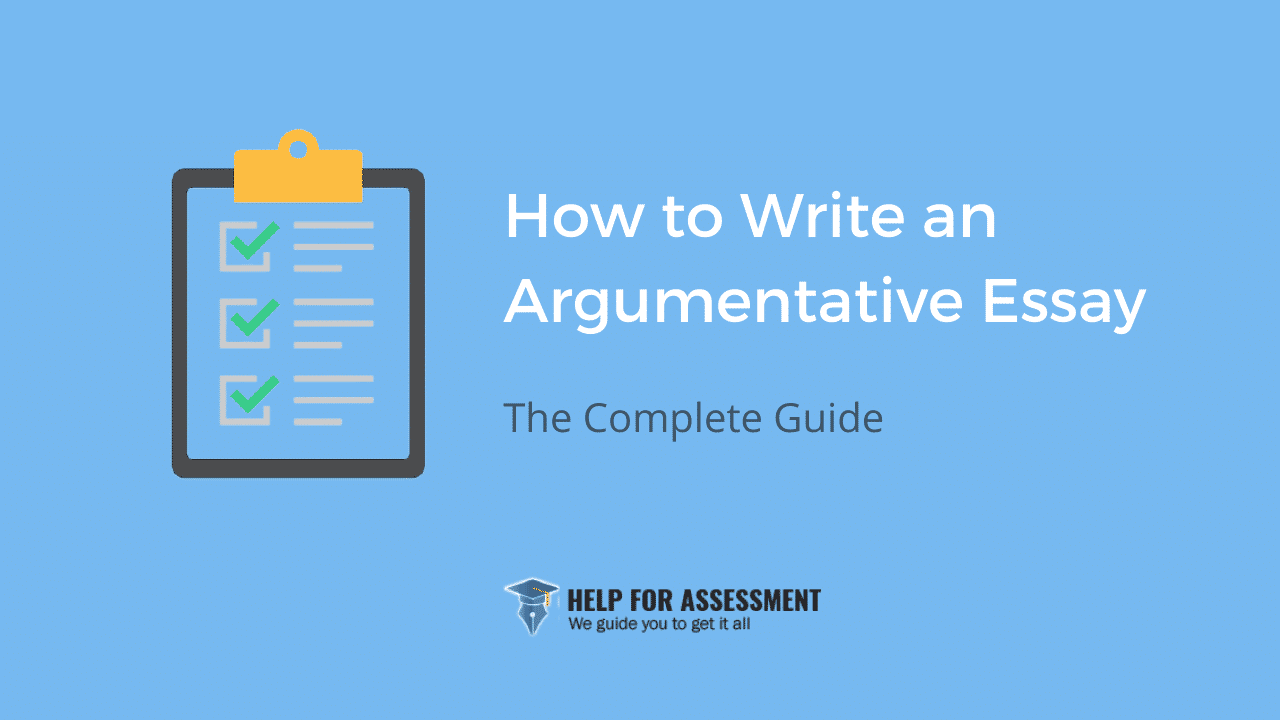 writing an argumentative essay step by step