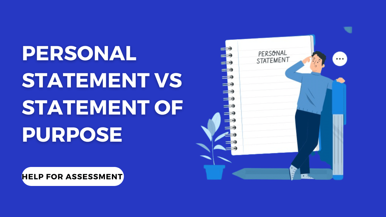what is difference between personal statement and statement of purpose