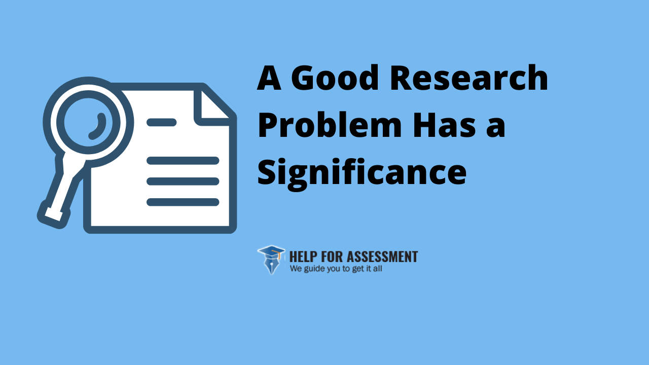 how to find a good research problem