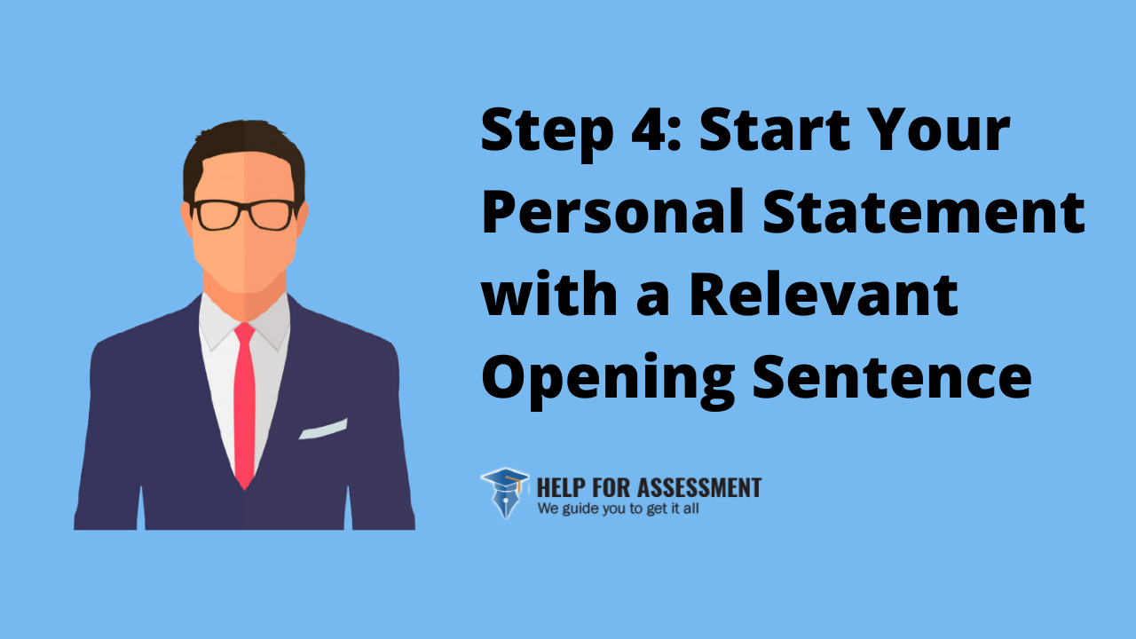 how to write introduction to personal statement