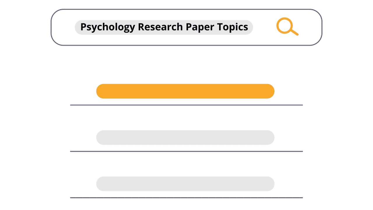 psychology research topics for paper