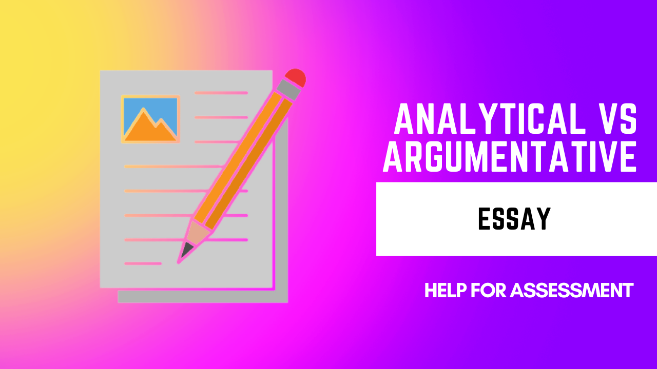 essay vs analysis