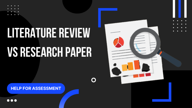 research vs literature review