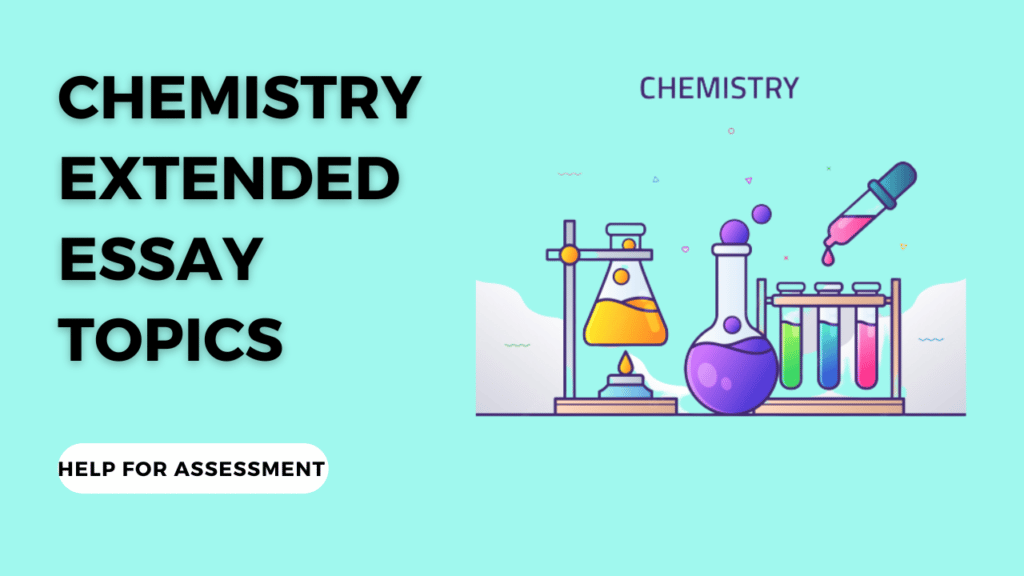 chemistry extended essay format