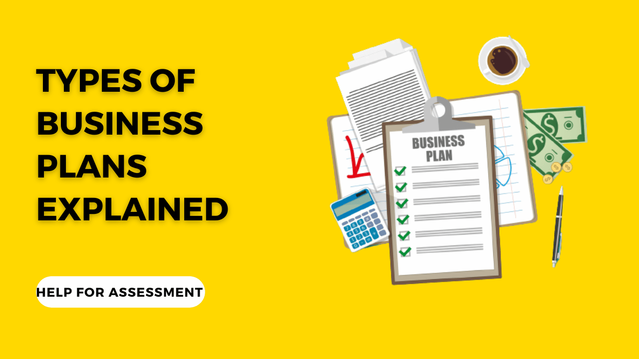 types of business plans according to use