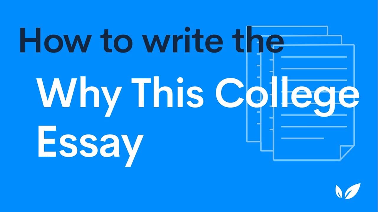 how to write a why college essay reddit